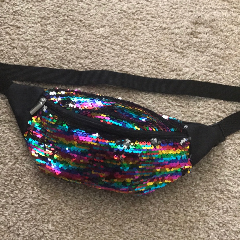 Sequin Fanny Pack